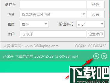大黄蜂录屏软件下载,屏幕录制,录屏软件