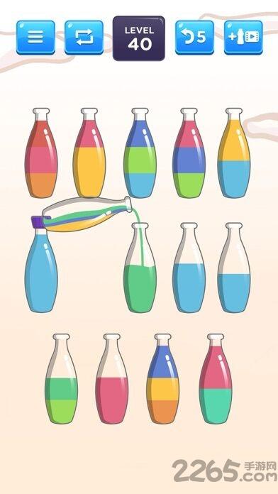 liquid sort puzzle最新版下载,liquidsortpuzzle,闯关游戏,解谜游戏
